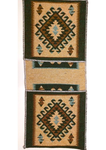 Antik Kilimden Motosiklet Heybesi 2 Gözlü Kilim Çanta
