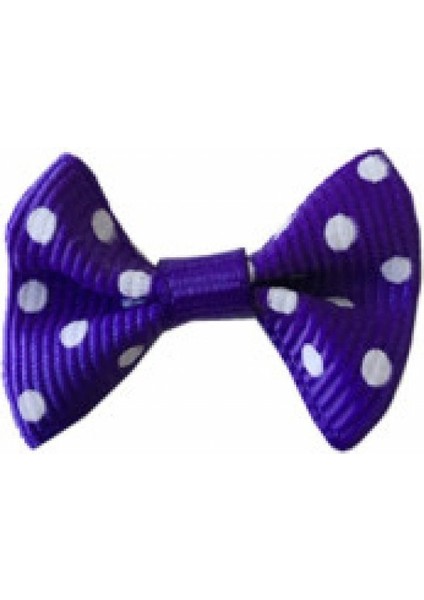 Fiyonk Papyon Puanlı Mor 3.5*2.5cm P100