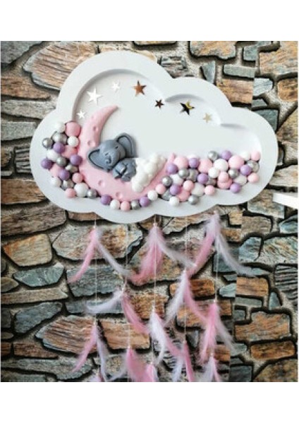 Kapı Süsü Bubble Ahşap Bulut 45x30 Cm Pk:1 modelleri