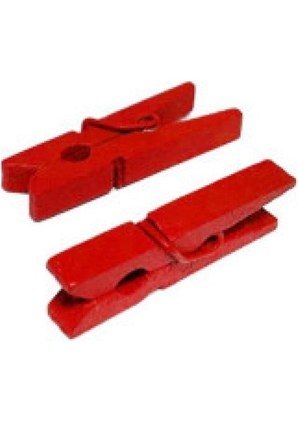 Mandal Ahşap Kırmızı Pk100