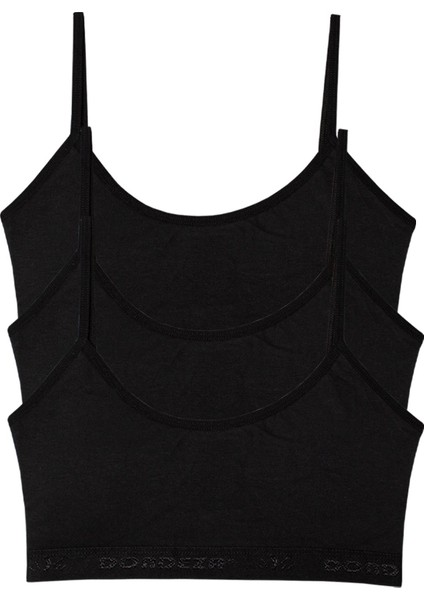 Genç Kız Pedli 3'lü Ip Askı Düz Ilk Sütyen Büstiyer fiyatları