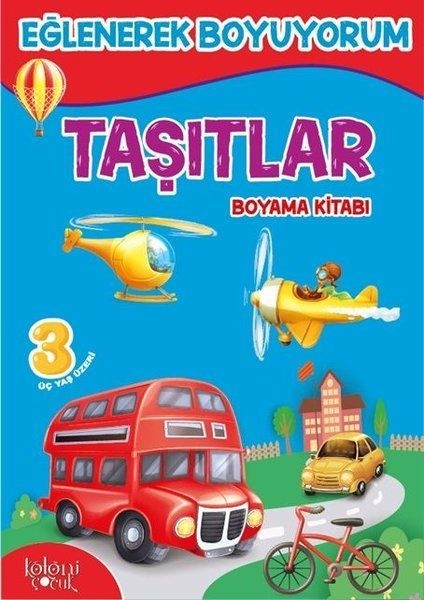 Taşıtlar Boyama Kitabım