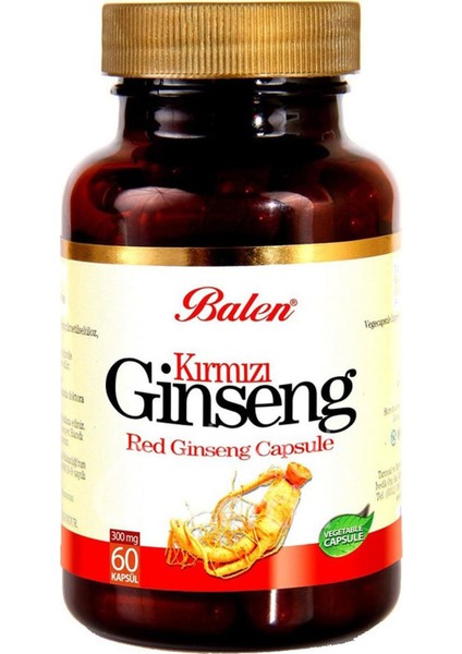 Kırmızı Gınseng 300 Mg 60 Kapsül+Ginko Biloba 600 Mg 60 Tab modelleri