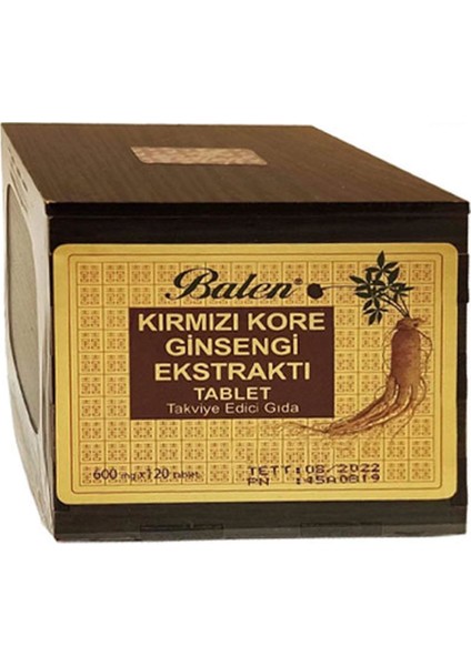 Kırmızı Kore Gınseng +Formen(Erkek) Tribulus 120 Kapsül modelleri