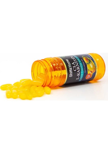 3 Adet Shiffa Home Cla(Aspir Yağı)-L-Karnitin 1200 Mg 100 Softgel
