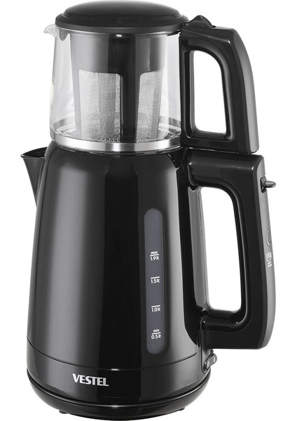 Sefa 3000 Çay Makinesi - Siyah