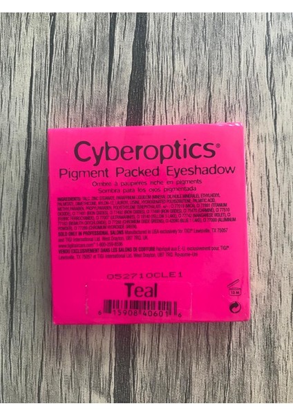 Cyberoptıcs Eyes Shadow Teal (Tekli Far)