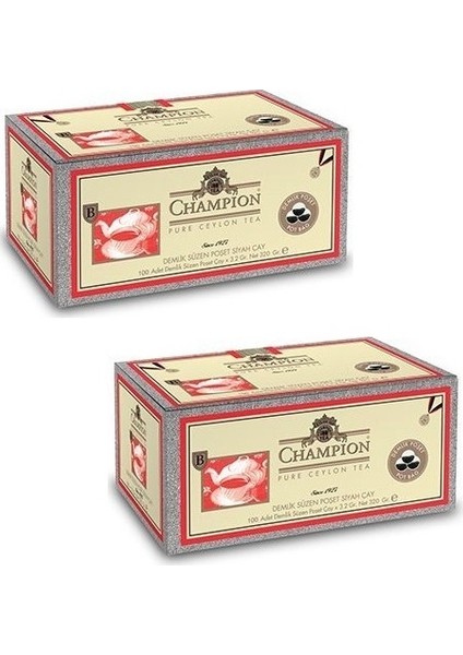 Champion Demlik Poşet 100 x 3,2 gr x 2'li