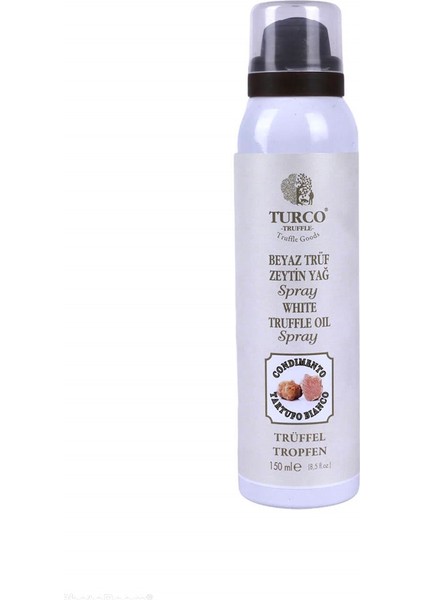 Turco Truffle Beyaz Trüf Yağı Sprey 150  ml