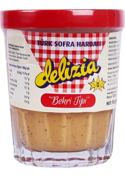 Bekri Tipi Hardal 150 gr