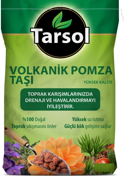 Torf Volkanik Kırmızı Pomza 10 Lt