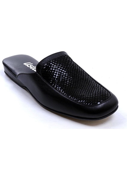 Çanta Siyah Erkek Deri Terlik 296.07