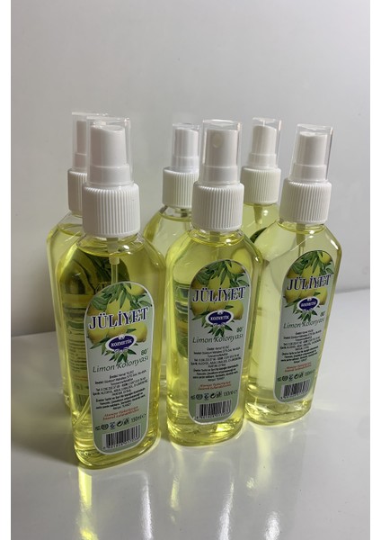 150 cc Sprey 80' Limon Kolonyası 6 Adet