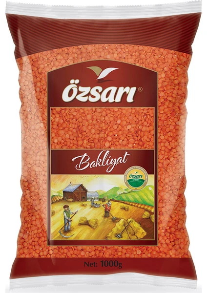 Kırmızı Mercimek Yaprak 1 kg