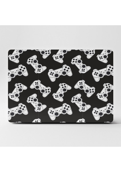 Laptop Sticker Bilgisayar Kaplama Notebook Macbook Siyah Gamer-Ls-51