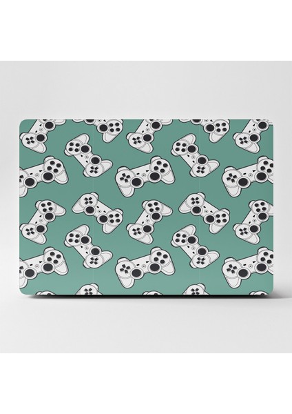 Laptop Sticker Bilgisayar Kaplama Notebook Macbook Mavi Gamer-Ls-50