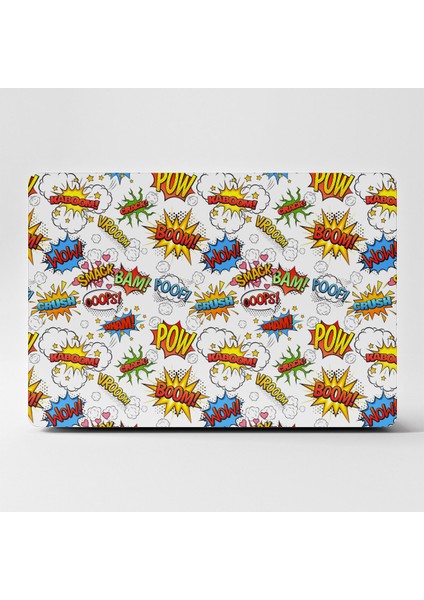 Laptop Sticker Bilgisayar Kaplama Notebook Macbook Beyaz POPART-LS-117