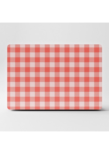 Laptop Sticker Bilgisayar Kaplama Notebook Macbook Beyaz Kırmızı-Ls-84