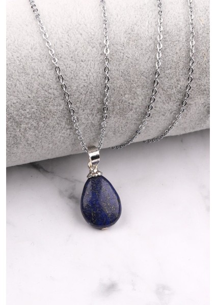 Lapis Lazuli Doğal Taş Kolye