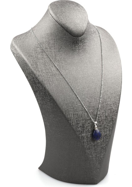 Lapis Lazuli Doğal Taş Kolye