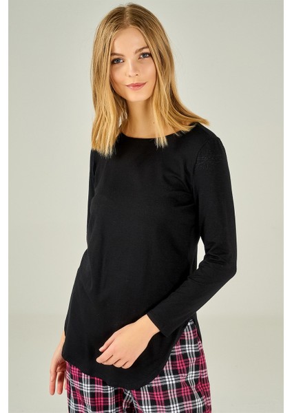 Kadın Yanları Yırtmaçlı Uzun Kollu Bluz fiyatları