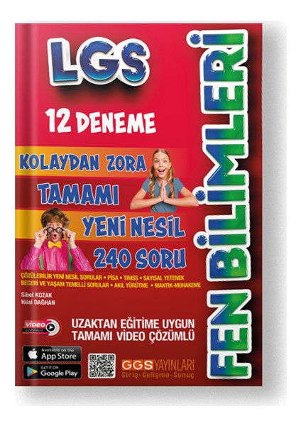 8. Sınıf Fen Bilimleri 12'li Branş Deneme 240 Soru