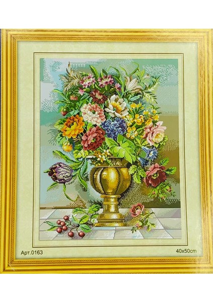 Goblen Etamin Işleme Seti 40X50 cm 163