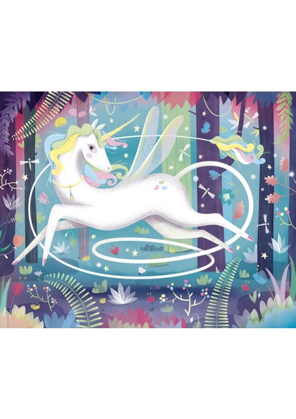 Sassi Junior Giant Puzzle - Unicorn 100 Parça