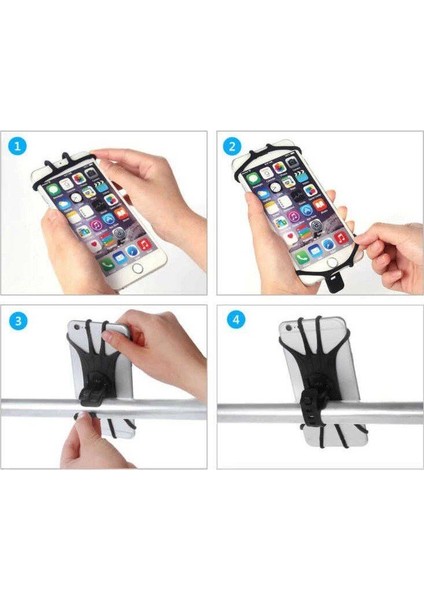 Istoc Trend Motorsiklet Bisiklet Için Telefon Tutucu Tutacağı (4-6 Inç Uyumlu) fırsatları
