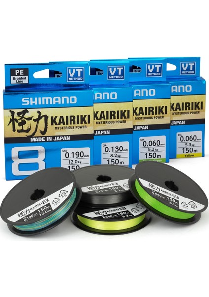 Kairiki 8 Kat 150M Mantis Green Ip Misina