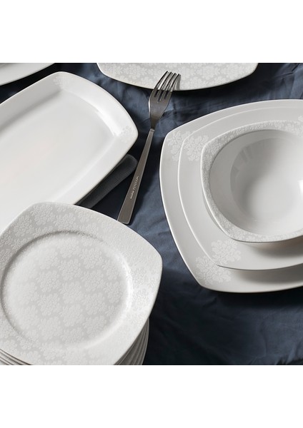 Yaren 56 Parça 12 Kişilik Yemek Takımı modelleri