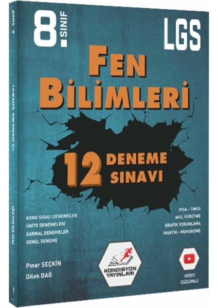 Kondisyon 8. Sınıf LGS Fen Bilimleri 12'li Deneme Sınavı