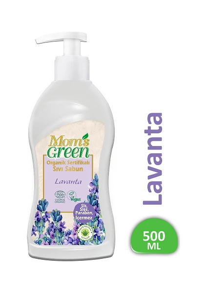 Mom's Green    Sıvı Sabun - Lavanta 500 ml Ecocert Cosmos