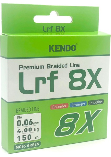 Lrf 8x Fighting 150M Örgü Ip Misina - Moss Green