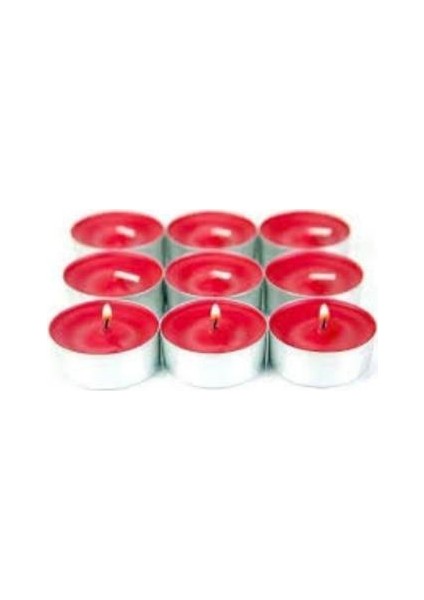 Kokusuz Mum Renkli Mum 8 Li Tealight Mum Dekoratif Yuvarlak Mum modelleri