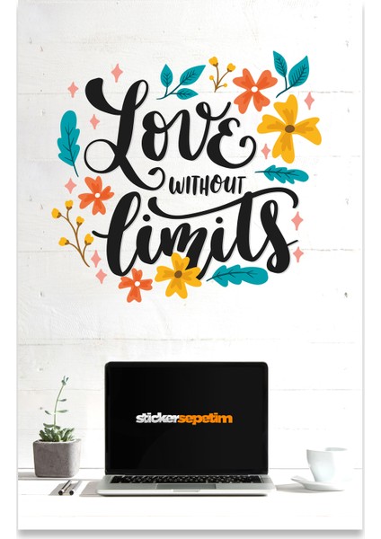 Love Without Limits Dekoratif Deuvar Sticker modelleri
