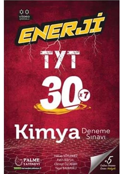 TYT Kimya Deneme Sınavı 30'lu Enerji