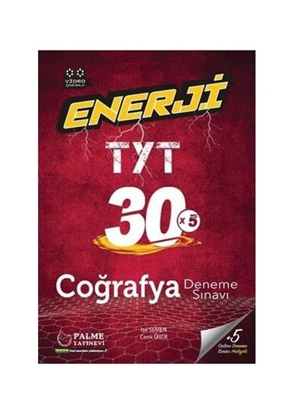 TYT Coğrafya Deneme Sınavı 30'lu Enerji