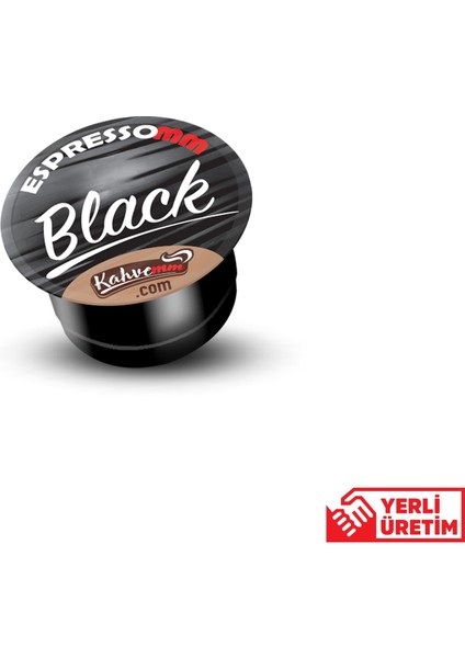 Espressomm® Black Kapsül Kahve (10 Adet) - Tchıbo Cafissimo® Uyumlu*