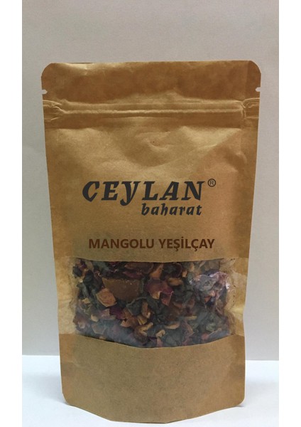 Mangolu Yeşilçay 100 gr