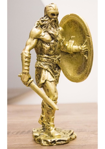 Antioch Artdesign Özel Tasarım Kuzeyli Savaşçı Viking Biblo Ev Dekor Hediyelik Eşya modelleri