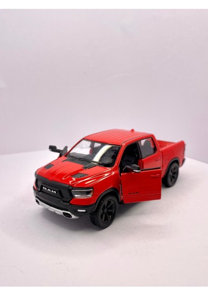 1:34 Ölçek 2019 Dodge Ram 1500 Diecast Model Araba Cek Bırak