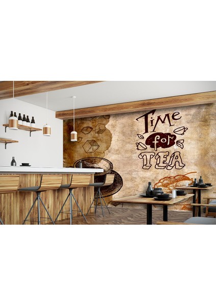 Çay ve Kahve Salonları Özel Tasarım Duvar Kağıdı