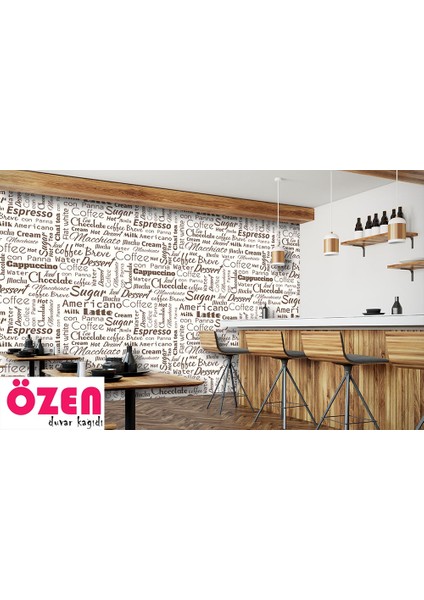 Coffee Kafe Tarz Duvar Kağıdı