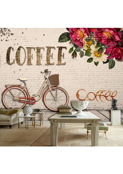 Coffee Kafe Tarz Duvar Kağıdı