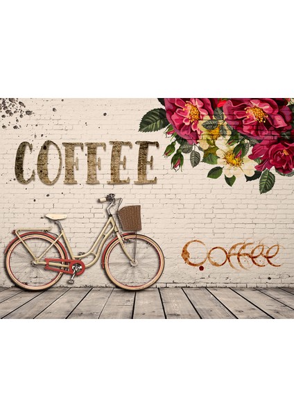 Coffee Kafe Tarz Duvar Kağıdı fiyatları