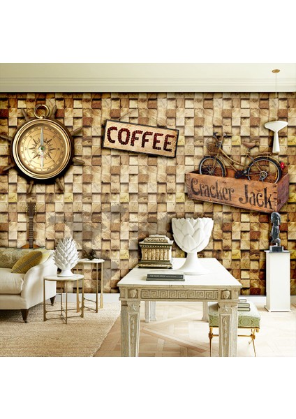 Coffee Kafe Tarz Duvar Kağıdı
