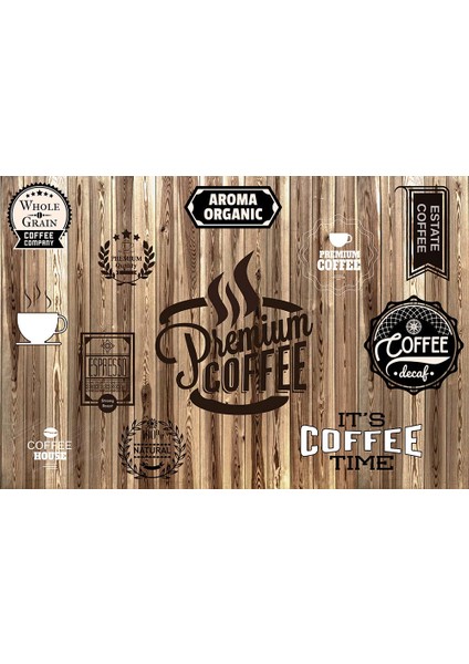 Coffee Kafe Tarz Duvar Kağıdı fiyatları