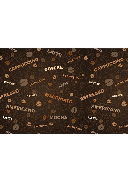 Coffee Kafe Tarz Duvar Kağıdı fiyatları