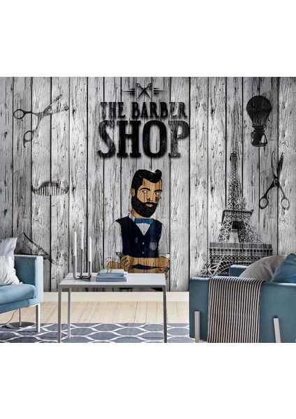 Kuaför Berber Salonları Için Duvar Kağıdı